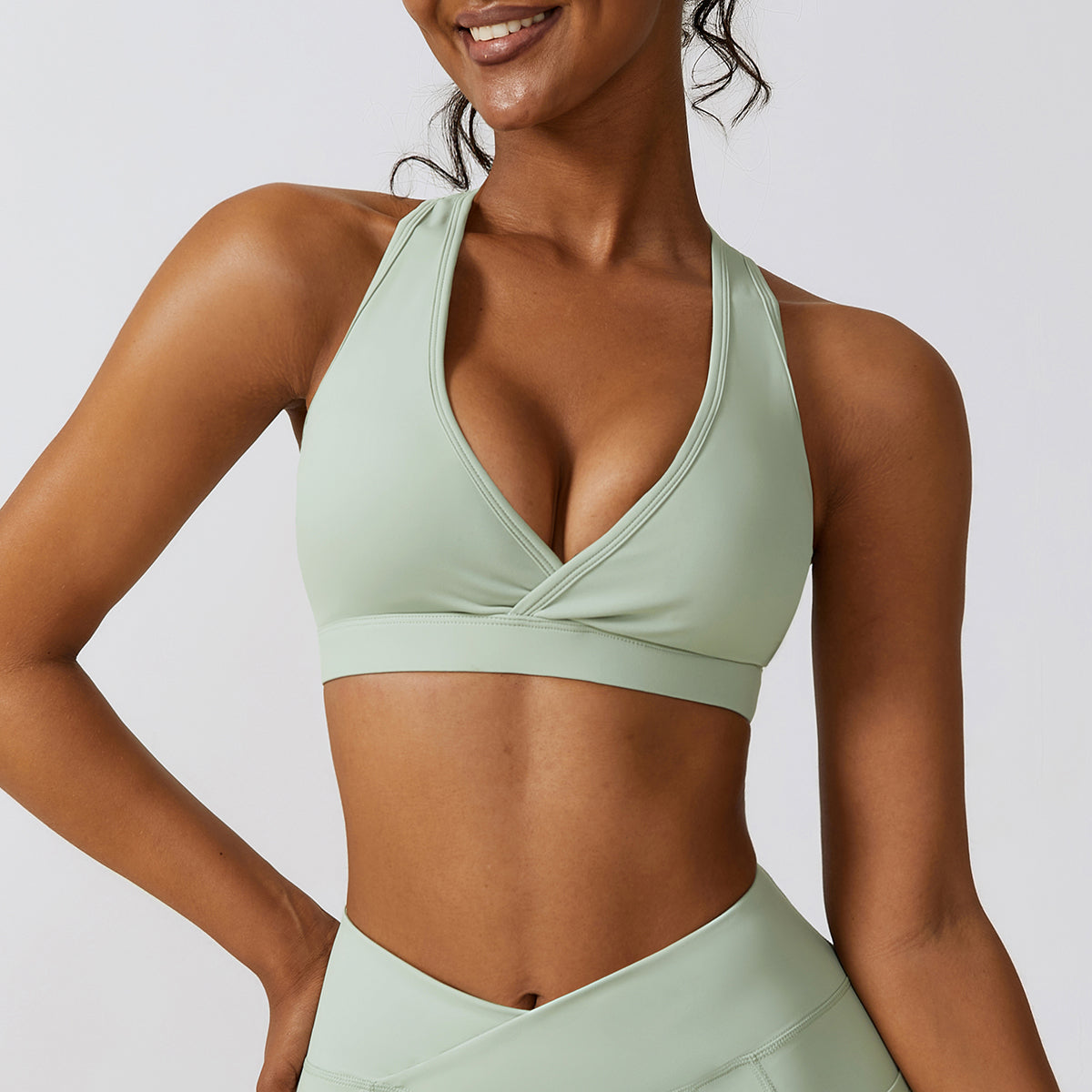 Wide Strap Active Bra - XathletiX