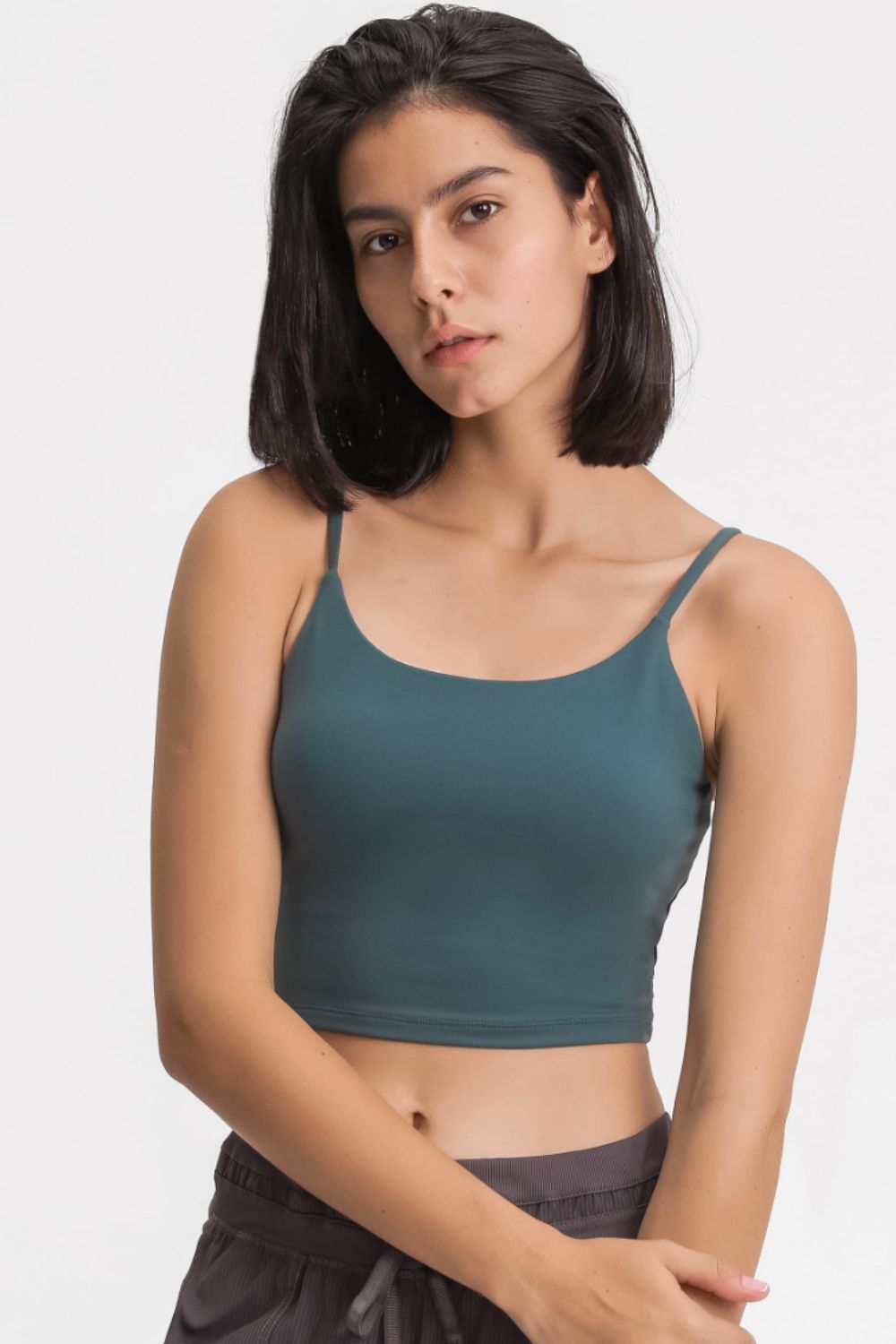 Feel Like Skin Scoop Neck Sports Cami - XathletiX