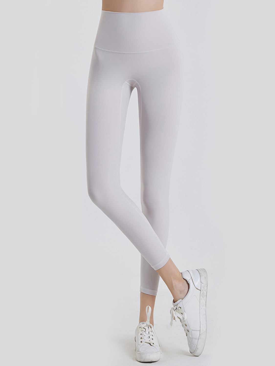 Wide Waistband Sports Leggings - XathletiX