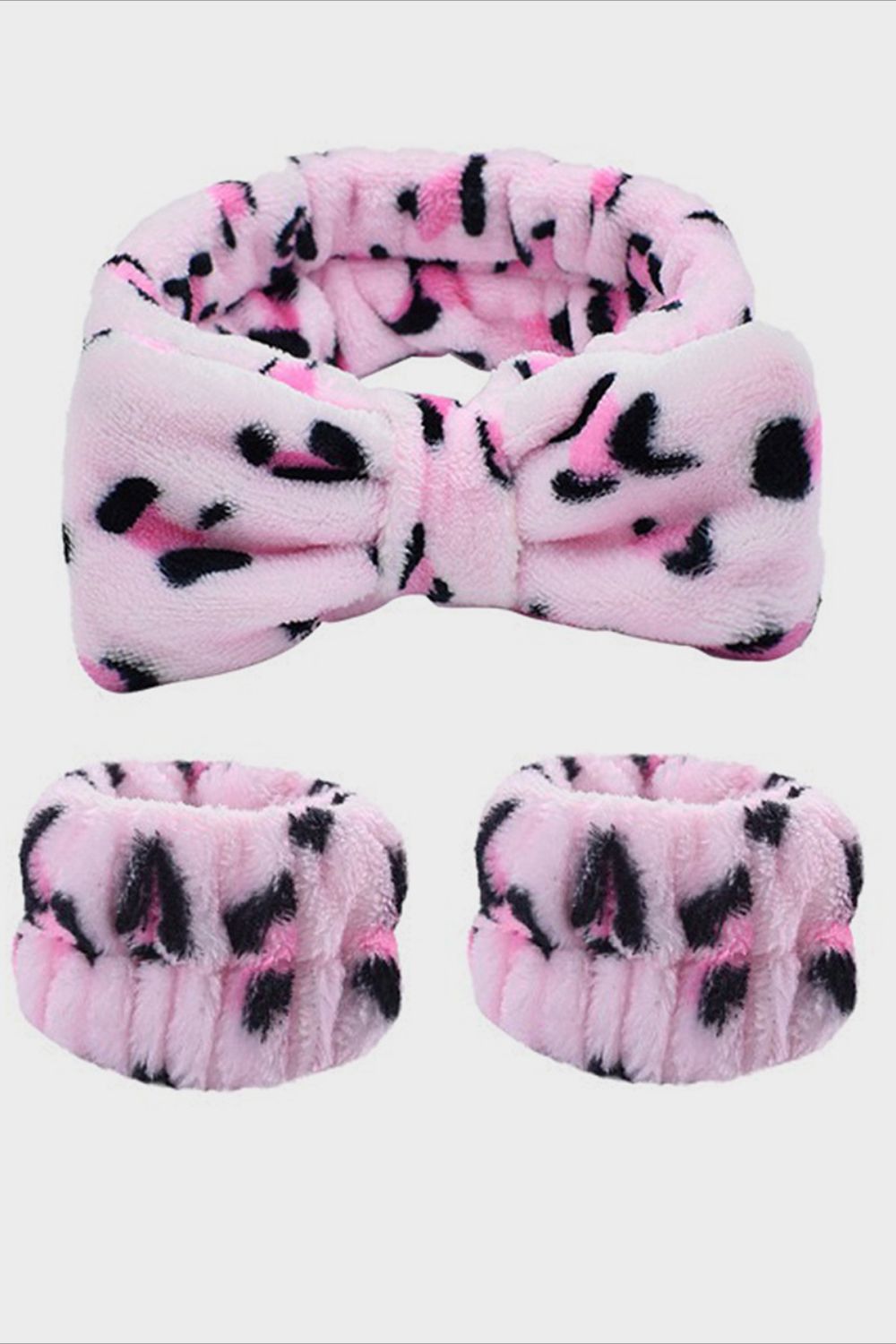 Animal Print Face Wash Wristband and Headband - XathletiX