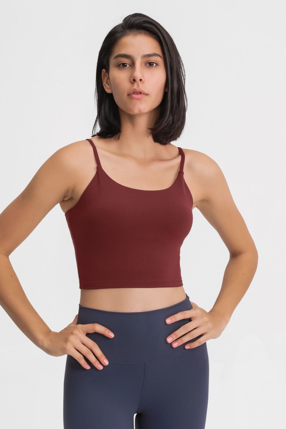 Feel Like Skin Scoop Neck Sports Cami - XathletiX