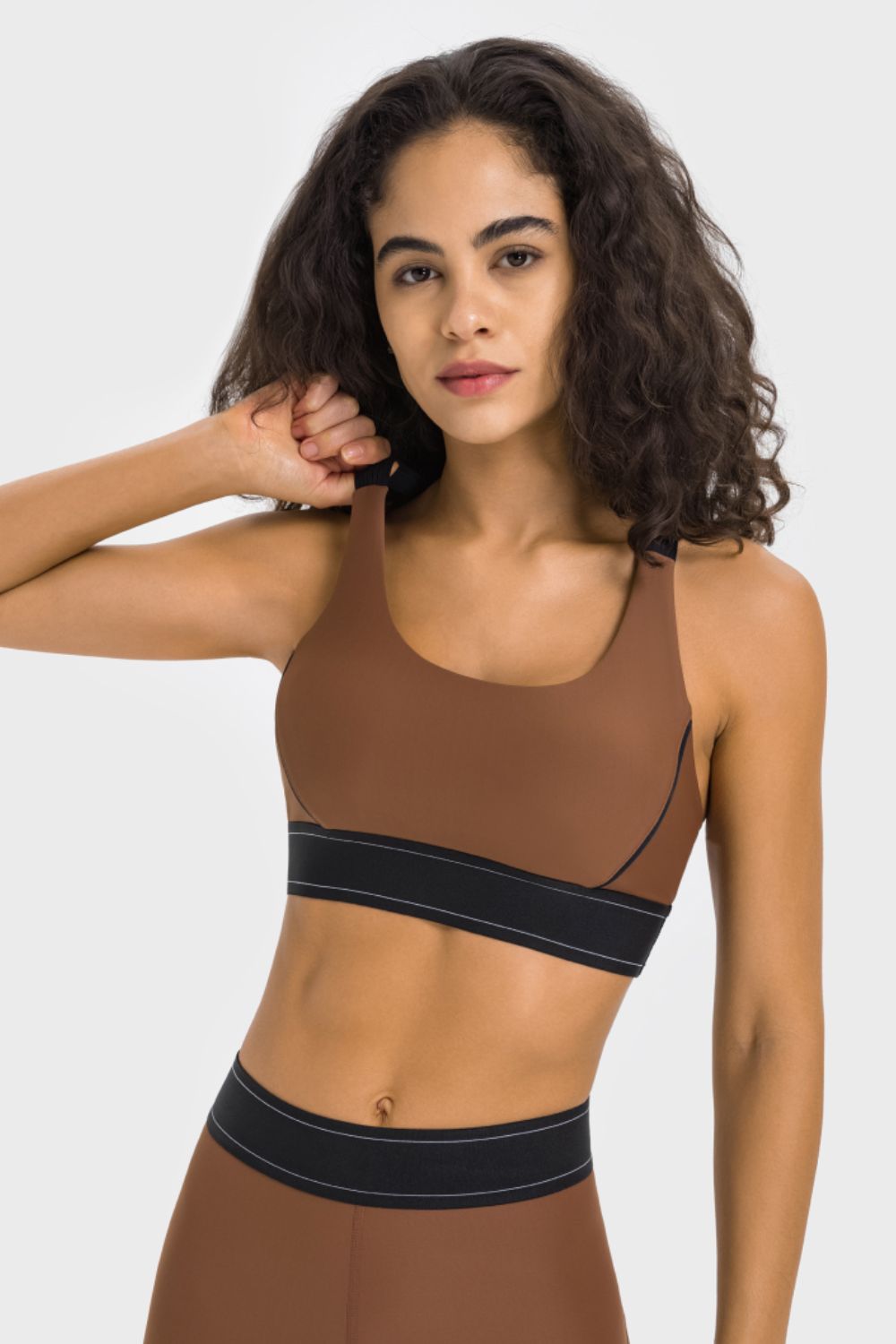 Contrast Sports Bra - XathletiX