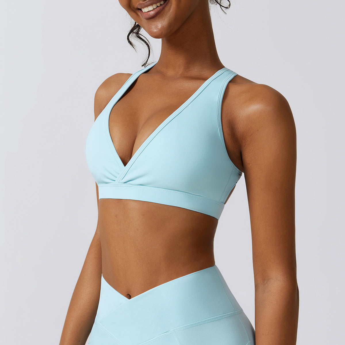 Wide Strap Active Bra - XathletiX