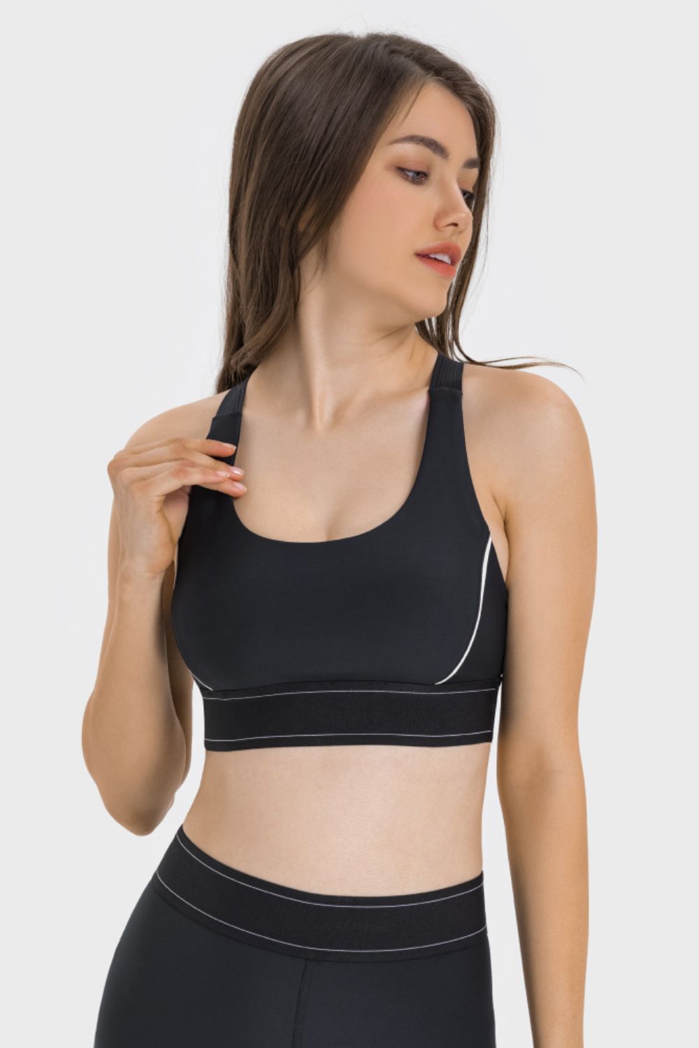 Contrast Sports Bra - XathletiX