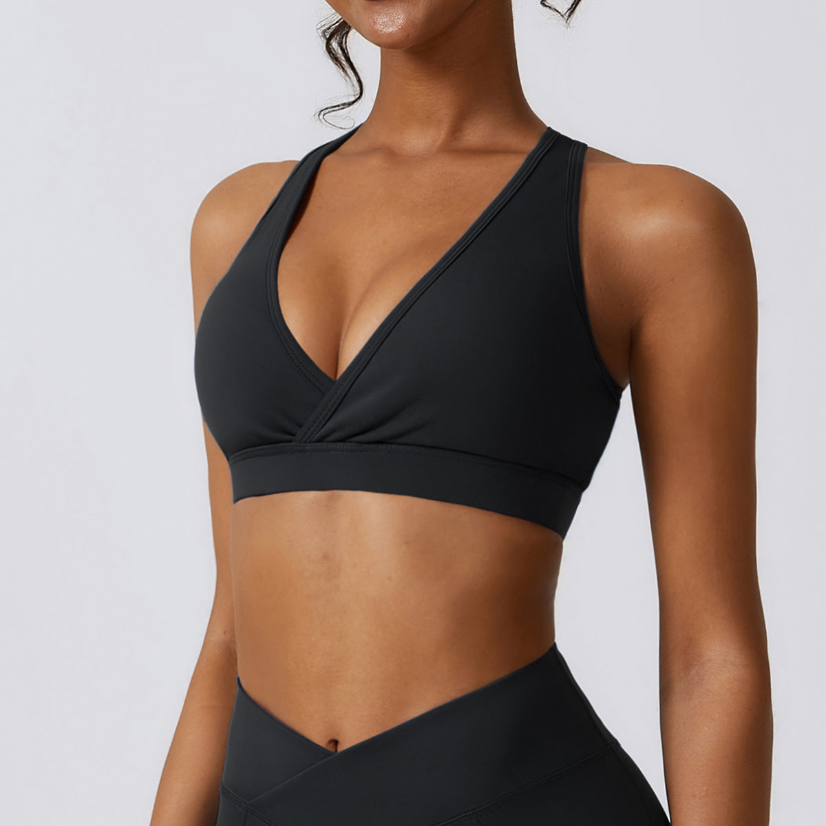 Wide Strap Active Bra - XathletiX