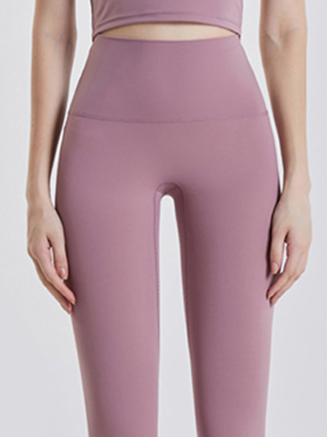 Wide Waistband Sports Leggings - XathletiX