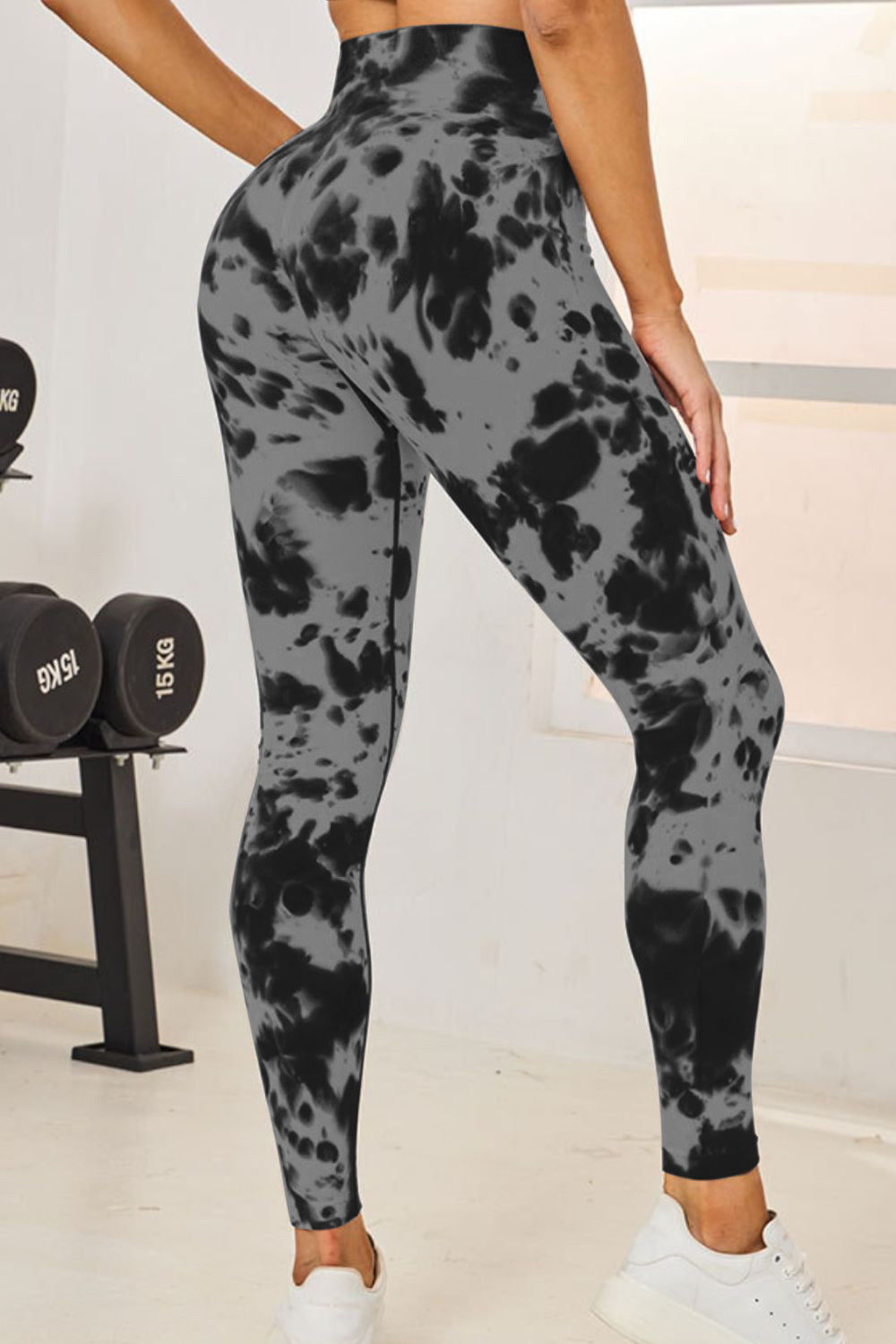 Tie-Dye High Waist Active Leggings - XathletiX