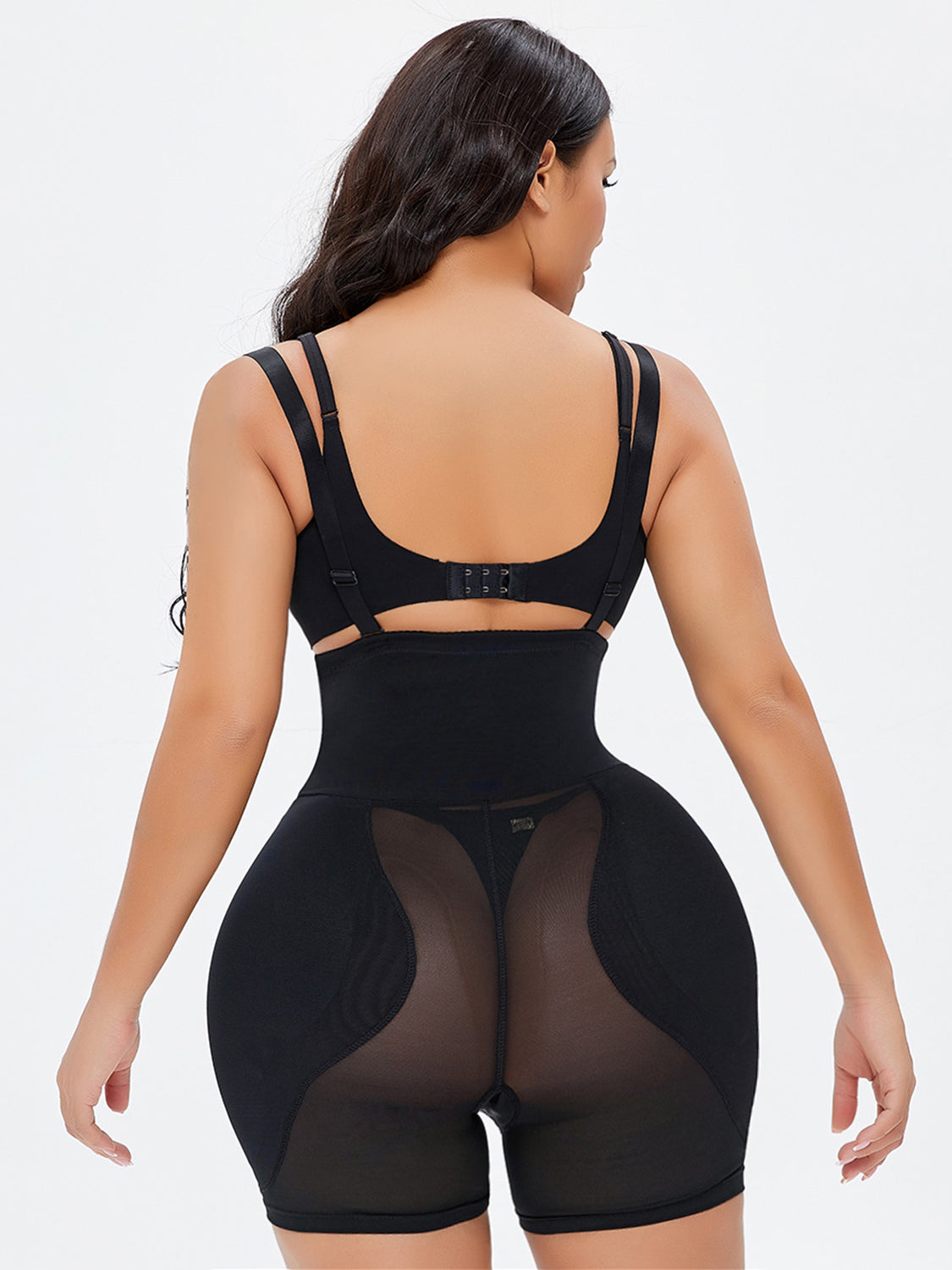 Full Size Hook-and-Eye Under-Bust Shaping Bodysuit - XathletiX