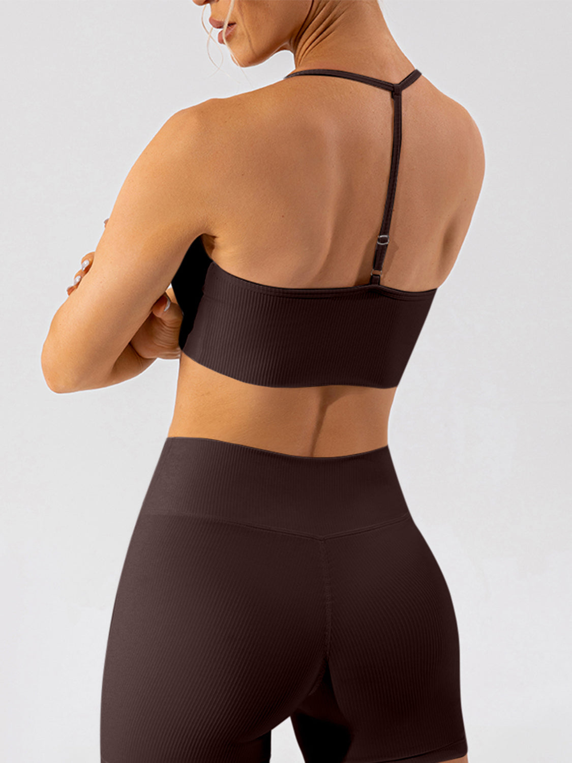 Spaghetti Strap Active Bra - XathletiX