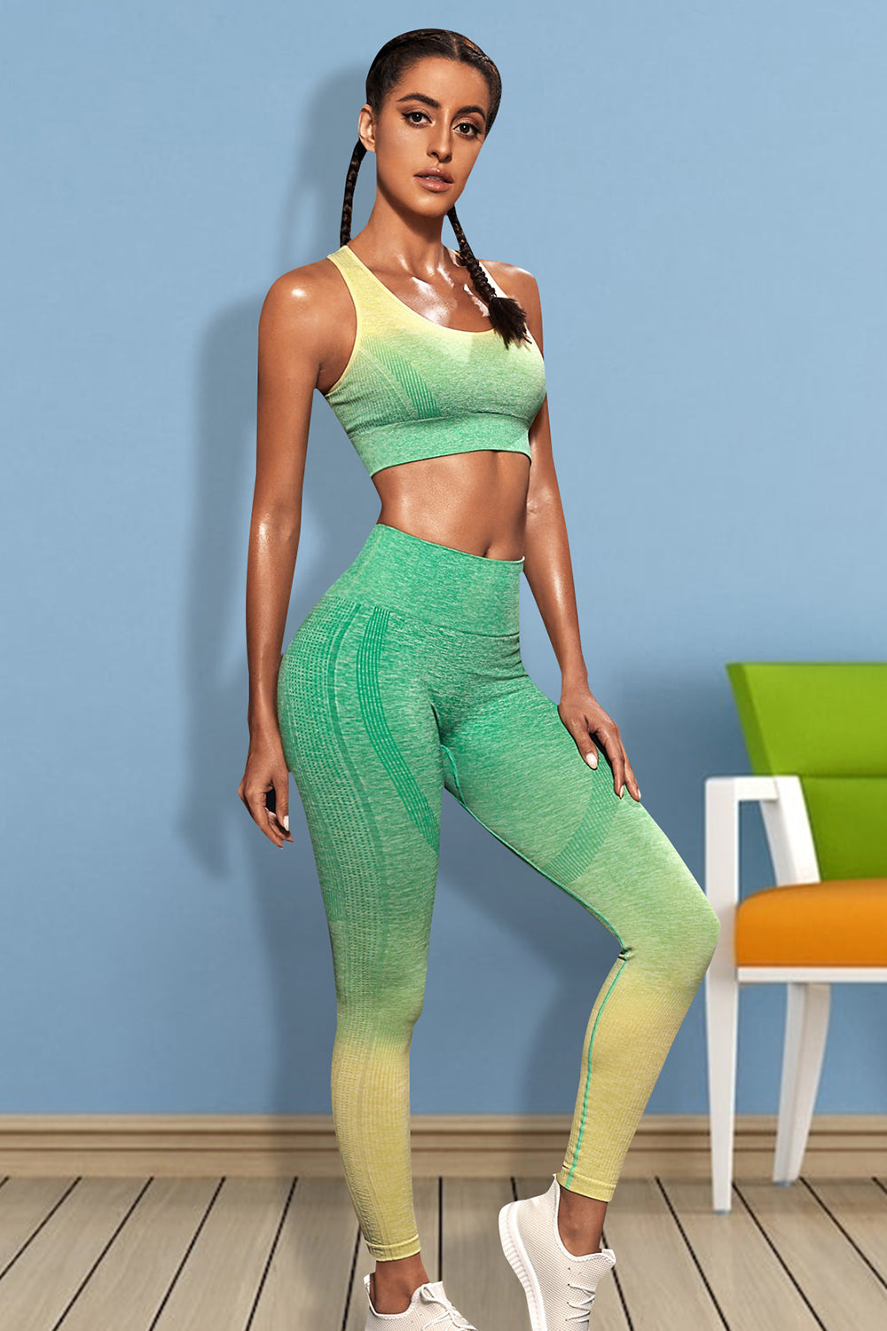 Gradient Sports Tank and Leggings Set - XathletiX
