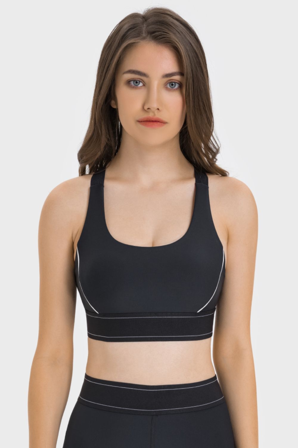 Contrast Sports Bra - XathletiX