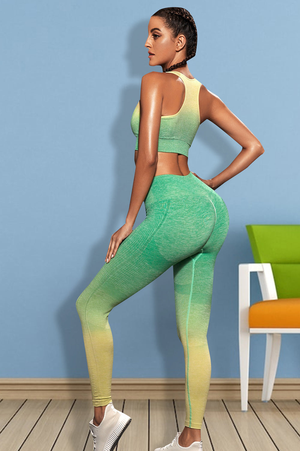 Gradient Sports Tank and Leggings Set - XathletiX