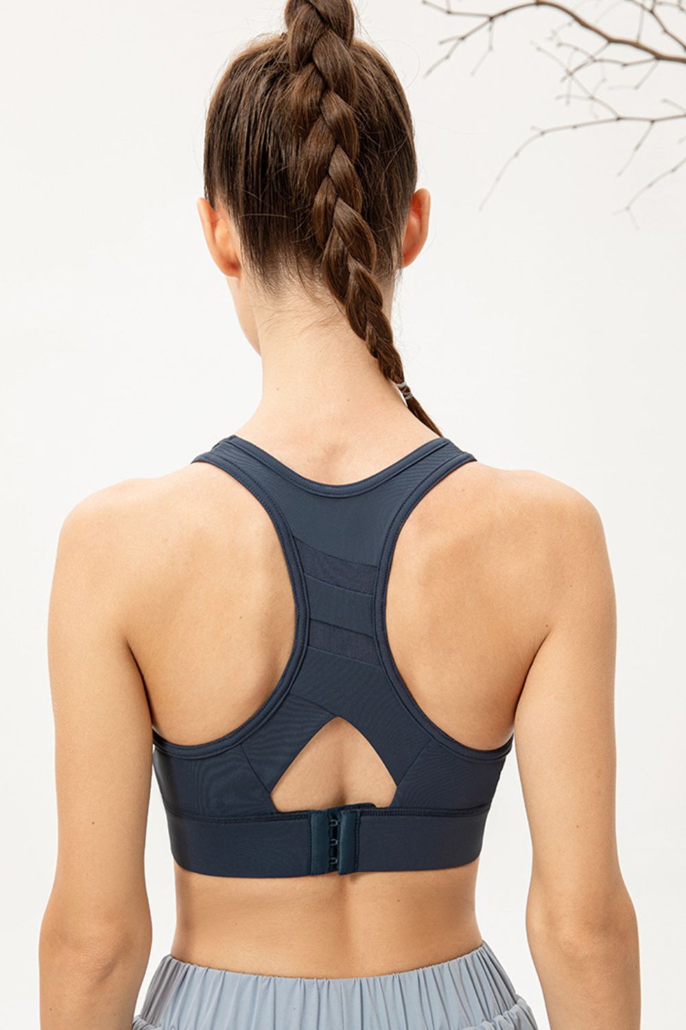 Scoop Neck Long Sports Bra - XathletiX