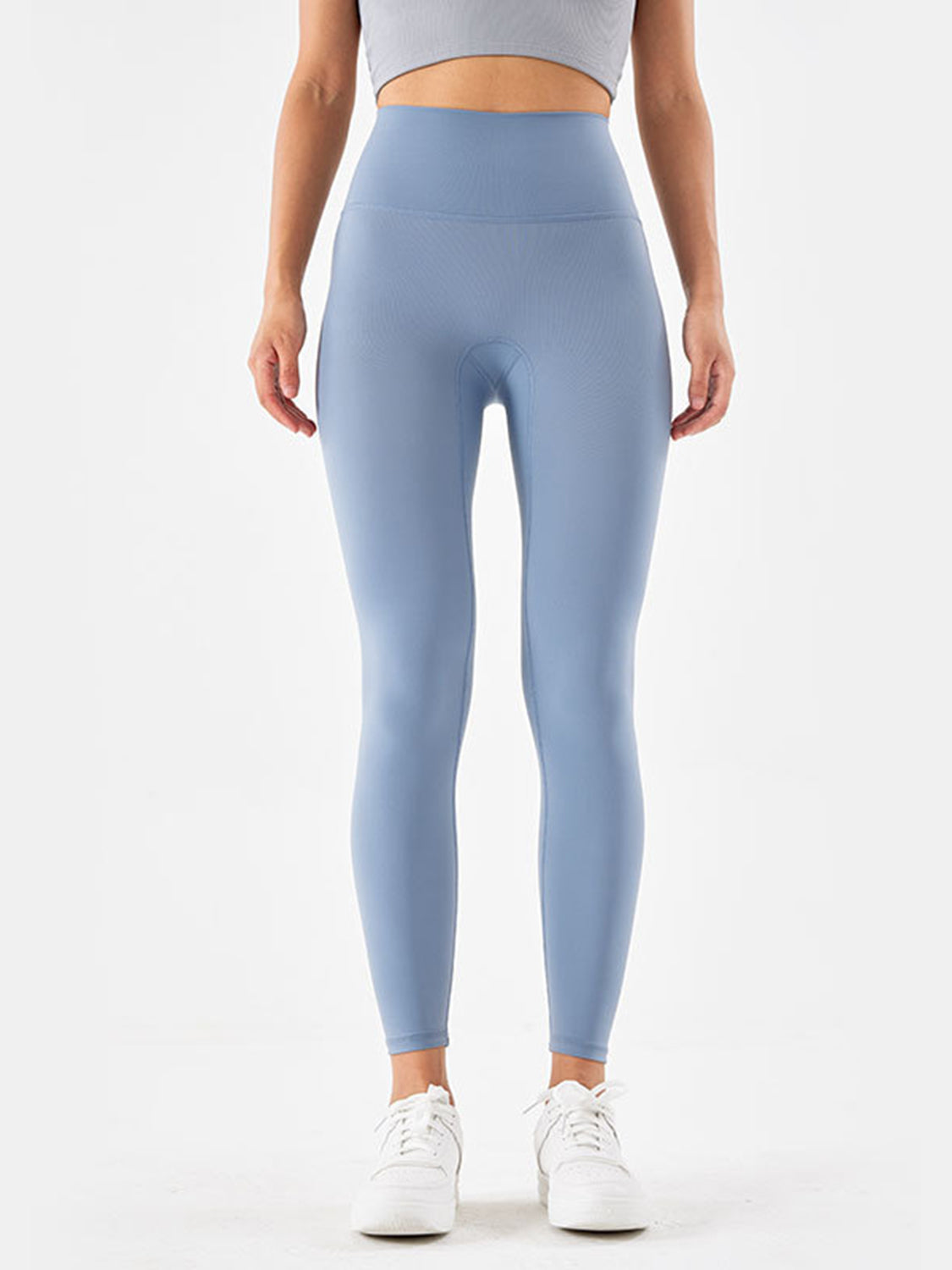 Wide Waistband Sports Leggings - XathletiX
