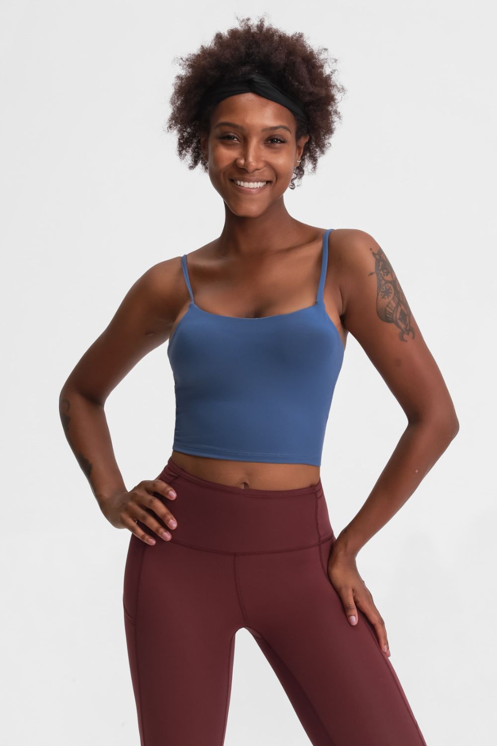 Feel Like Skin Scoop Neck Sports Cami - XathletiX