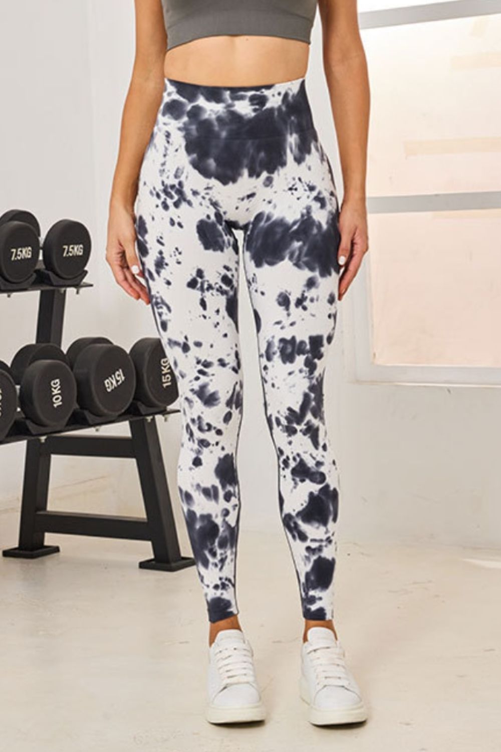 Tie-Dye High Waist Active Leggings - XathletiX