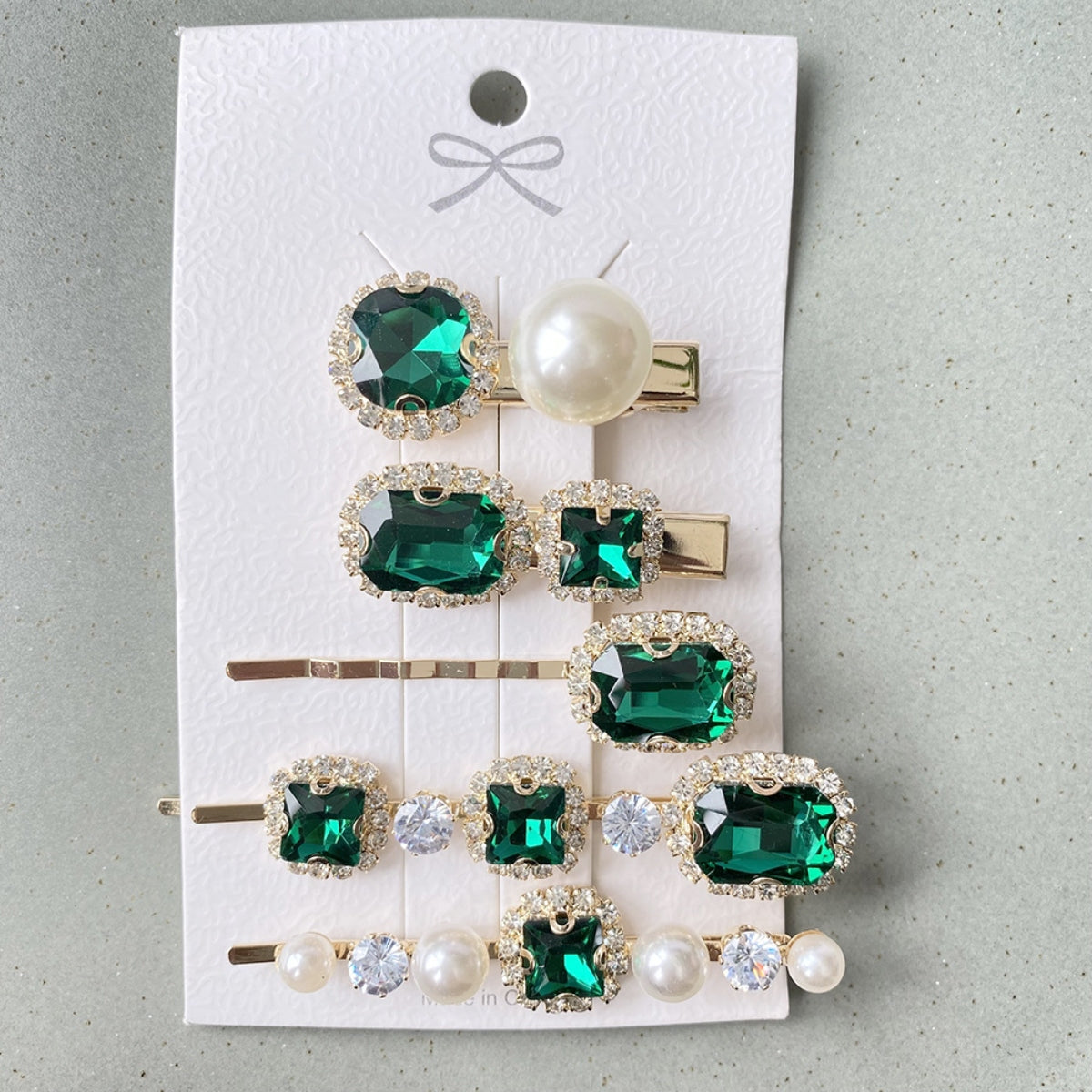 5 PCS/Set Geometric Pearl Hair Clips - XathletiX
