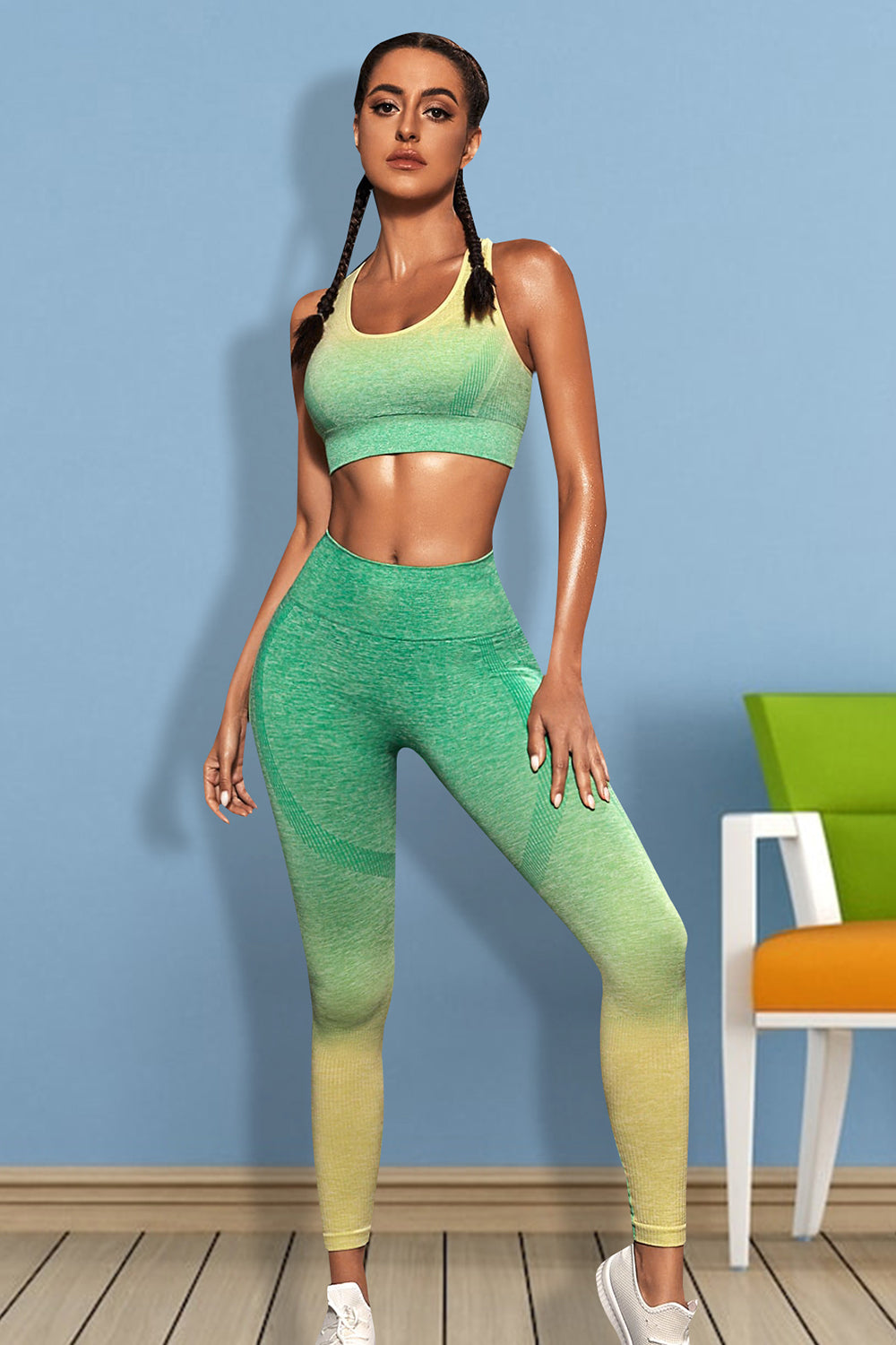 Gradient Sports Tank and Leggings Set - XathletiX