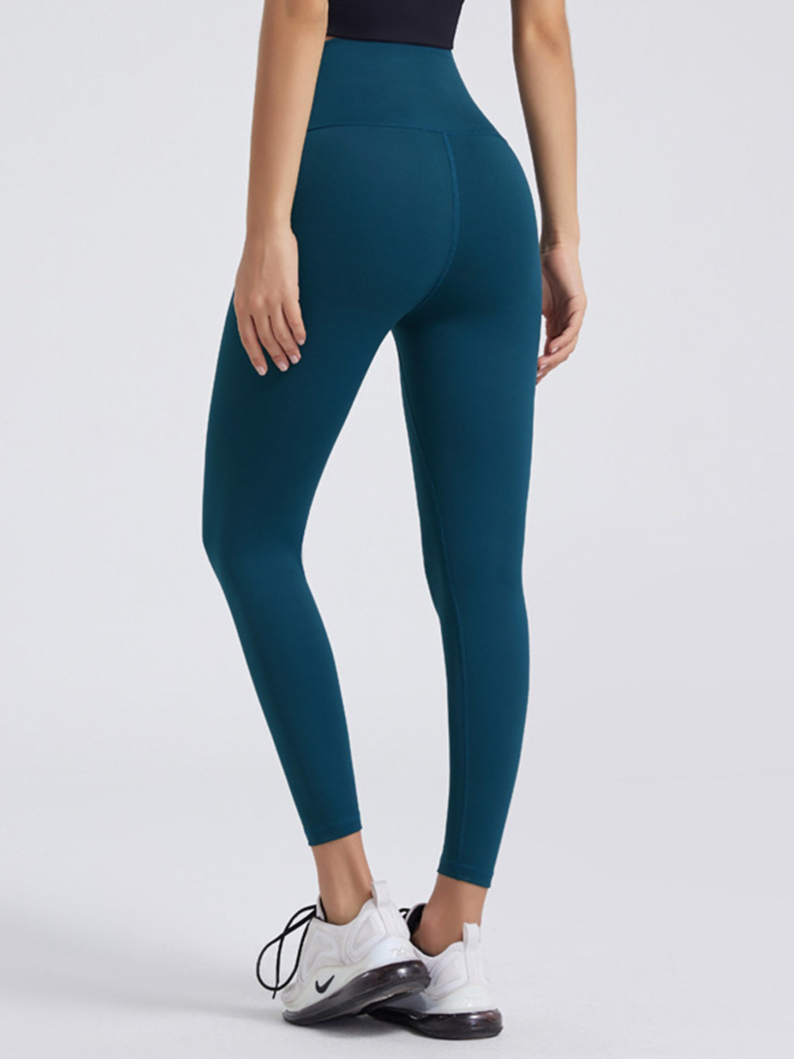 Wide Waistband Sports Leggings - XathletiX