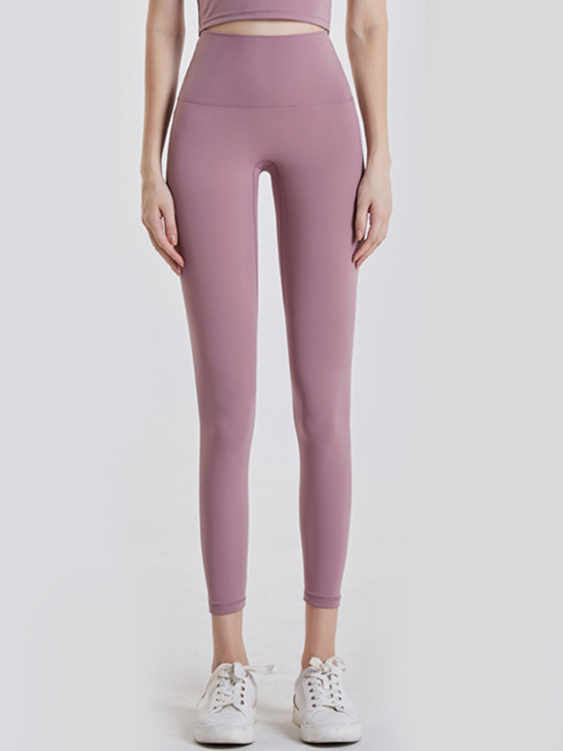 Wide Waistband Sports Leggings - XathletiX