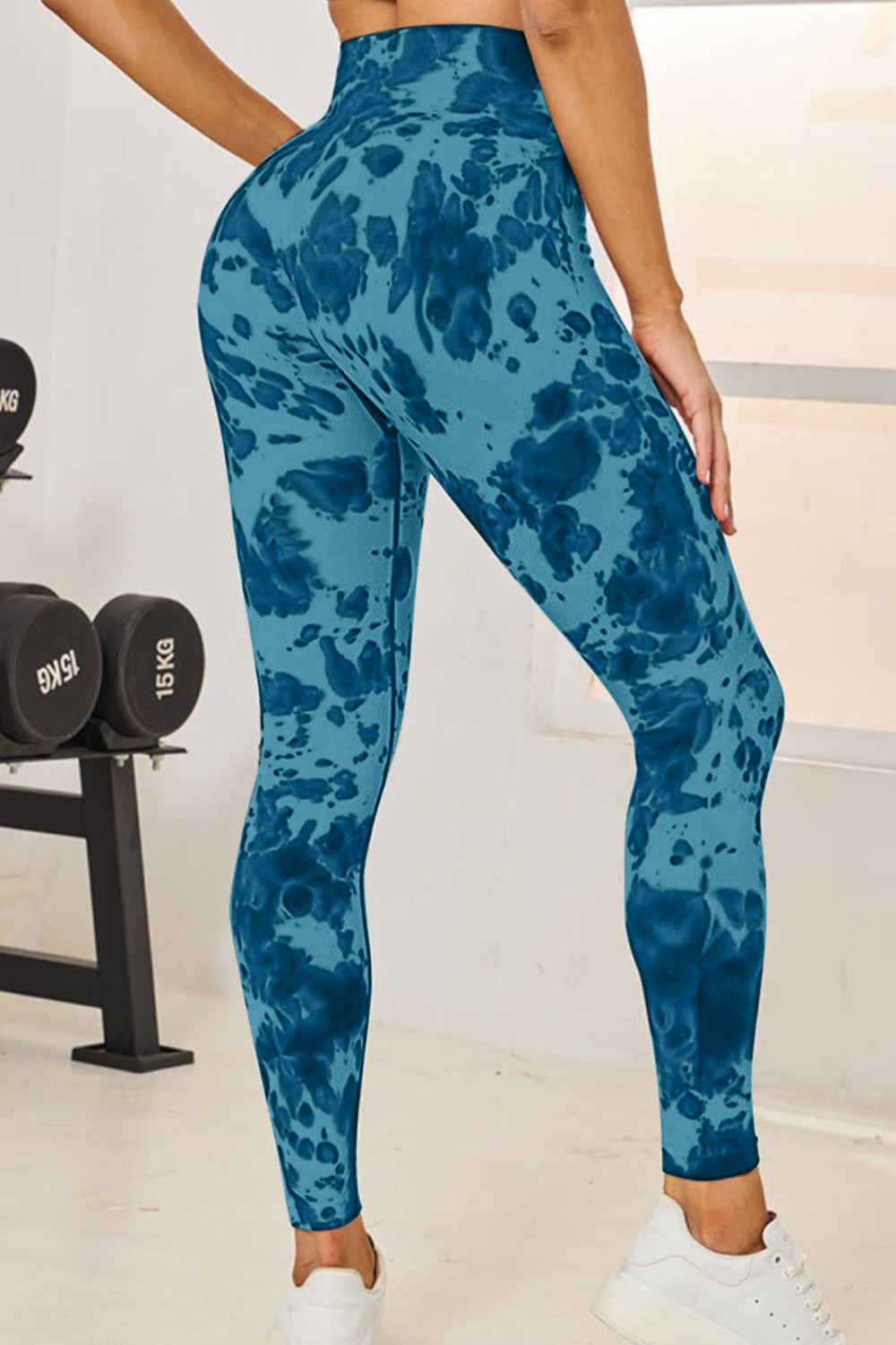 Tie-Dye High Waist Active Leggings - XathletiX