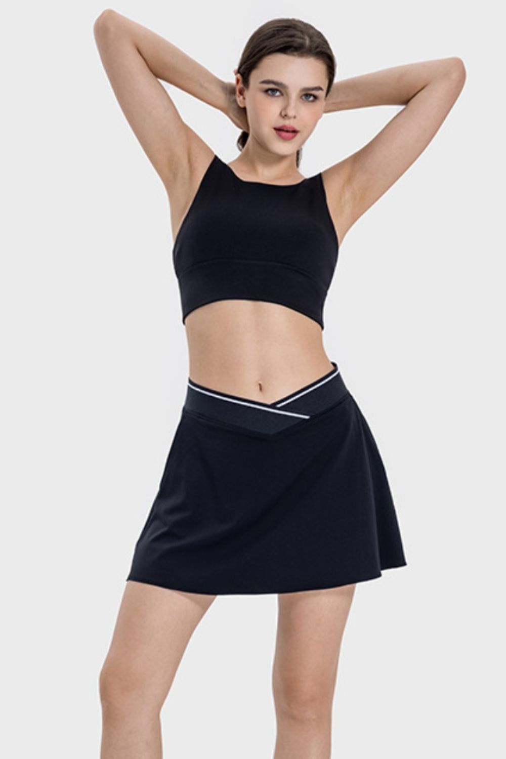 Backless Wide Strap Active Bra - XathletiX
