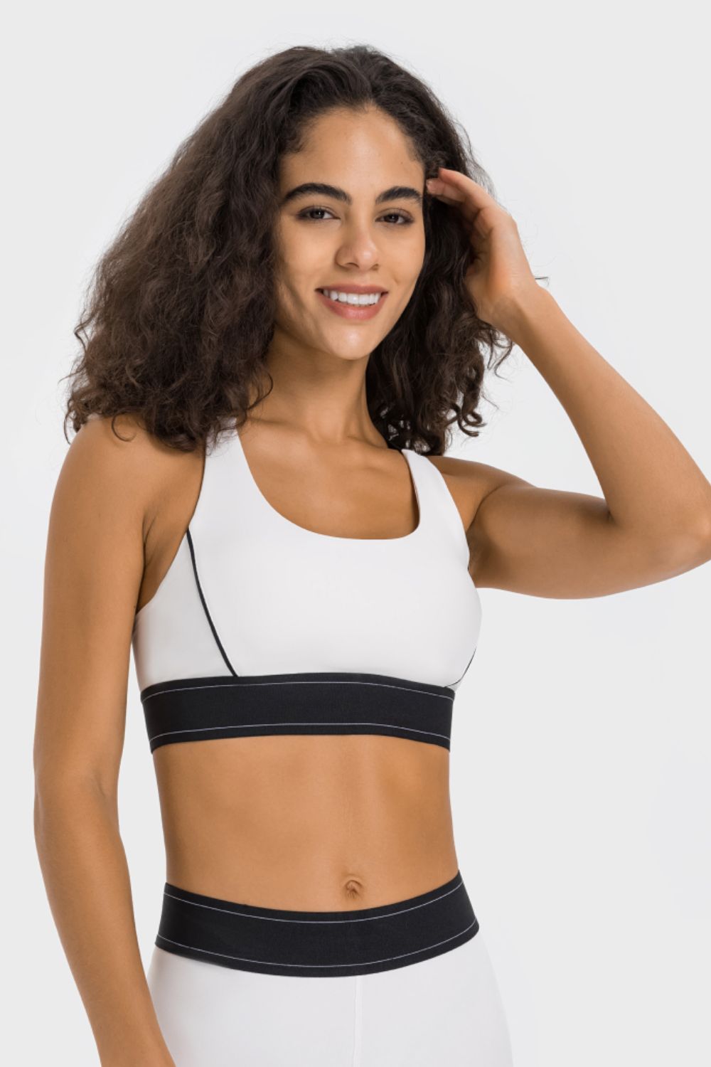 Contrast Sports Bra - XathletiX