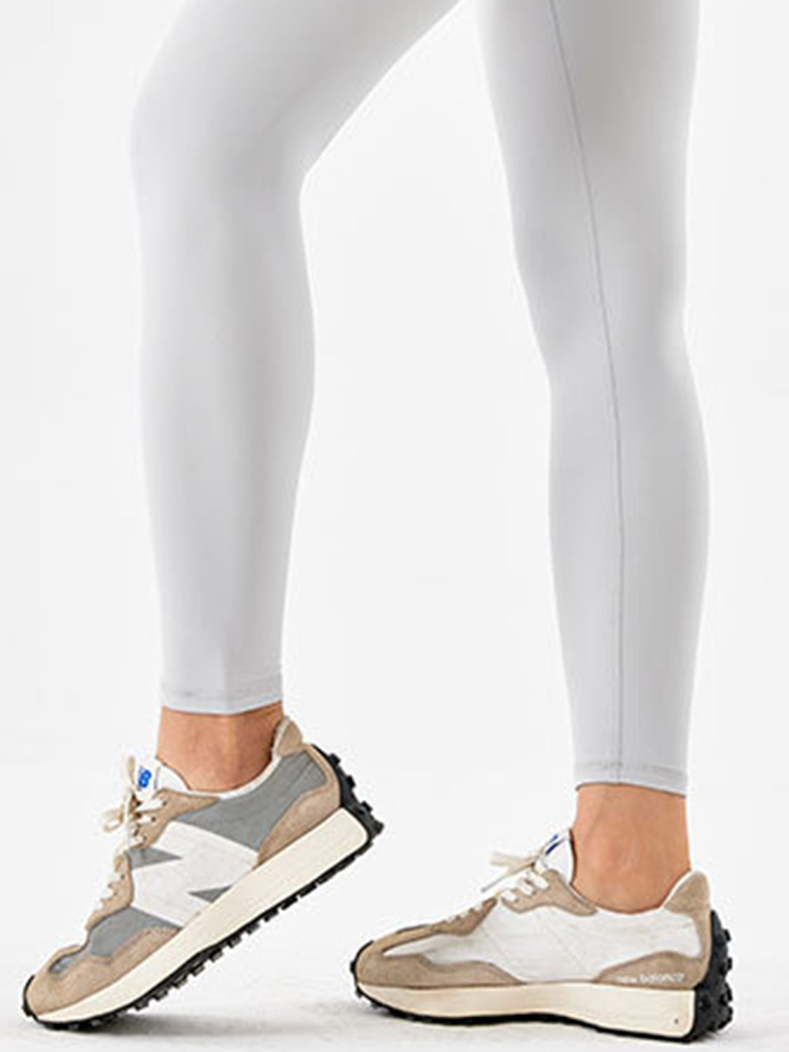 Wide Waistband Sports Leggings - XathletiX