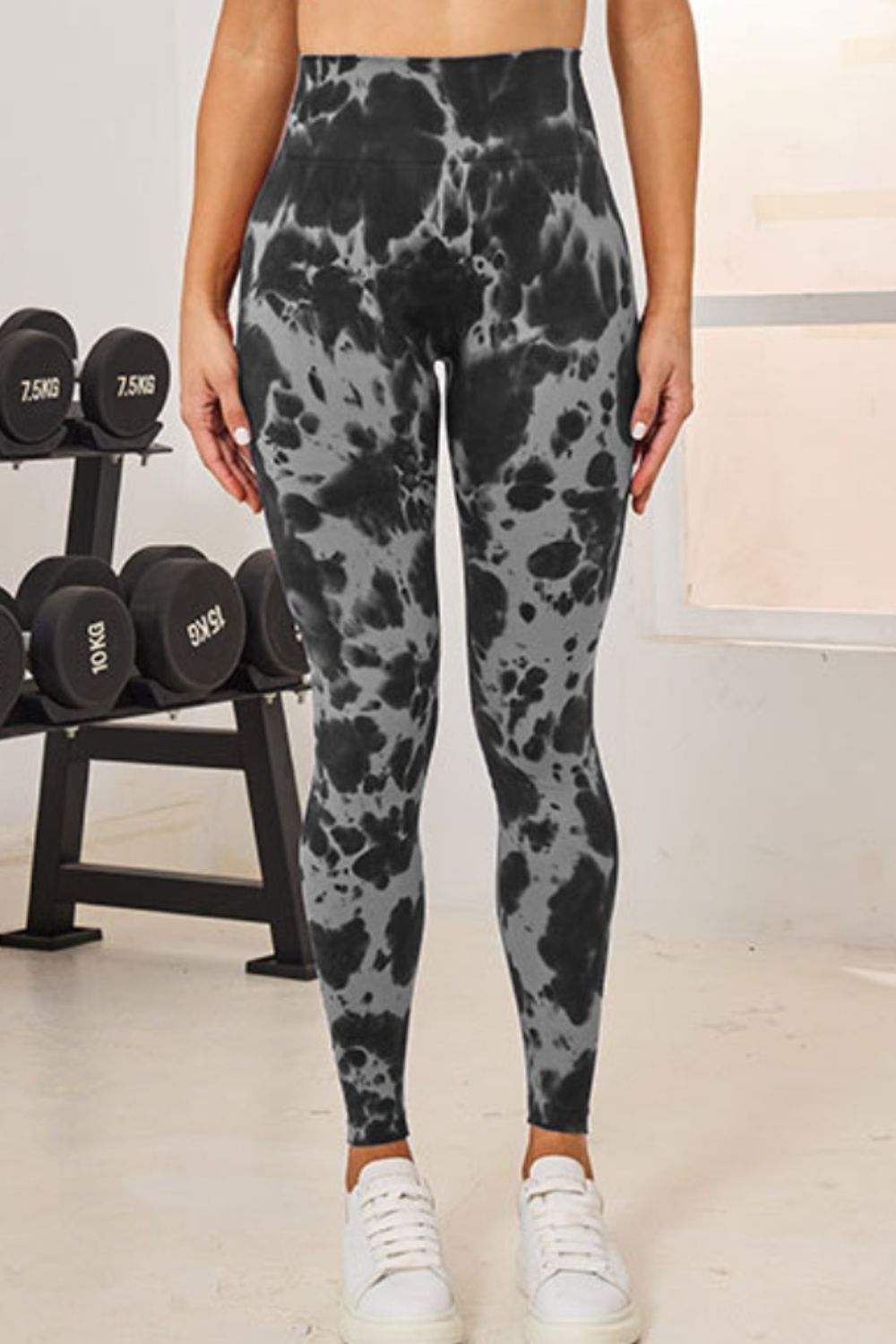 Tie-Dye High Waist Active Leggings - XathletiX