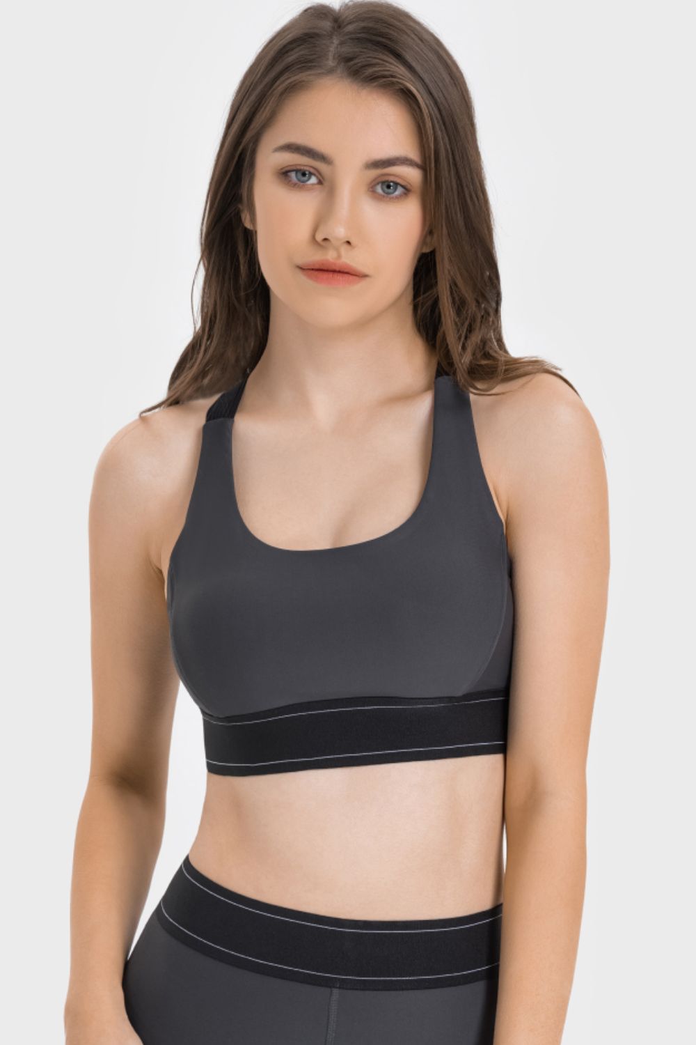 Contrast Sports Bra - XathletiX