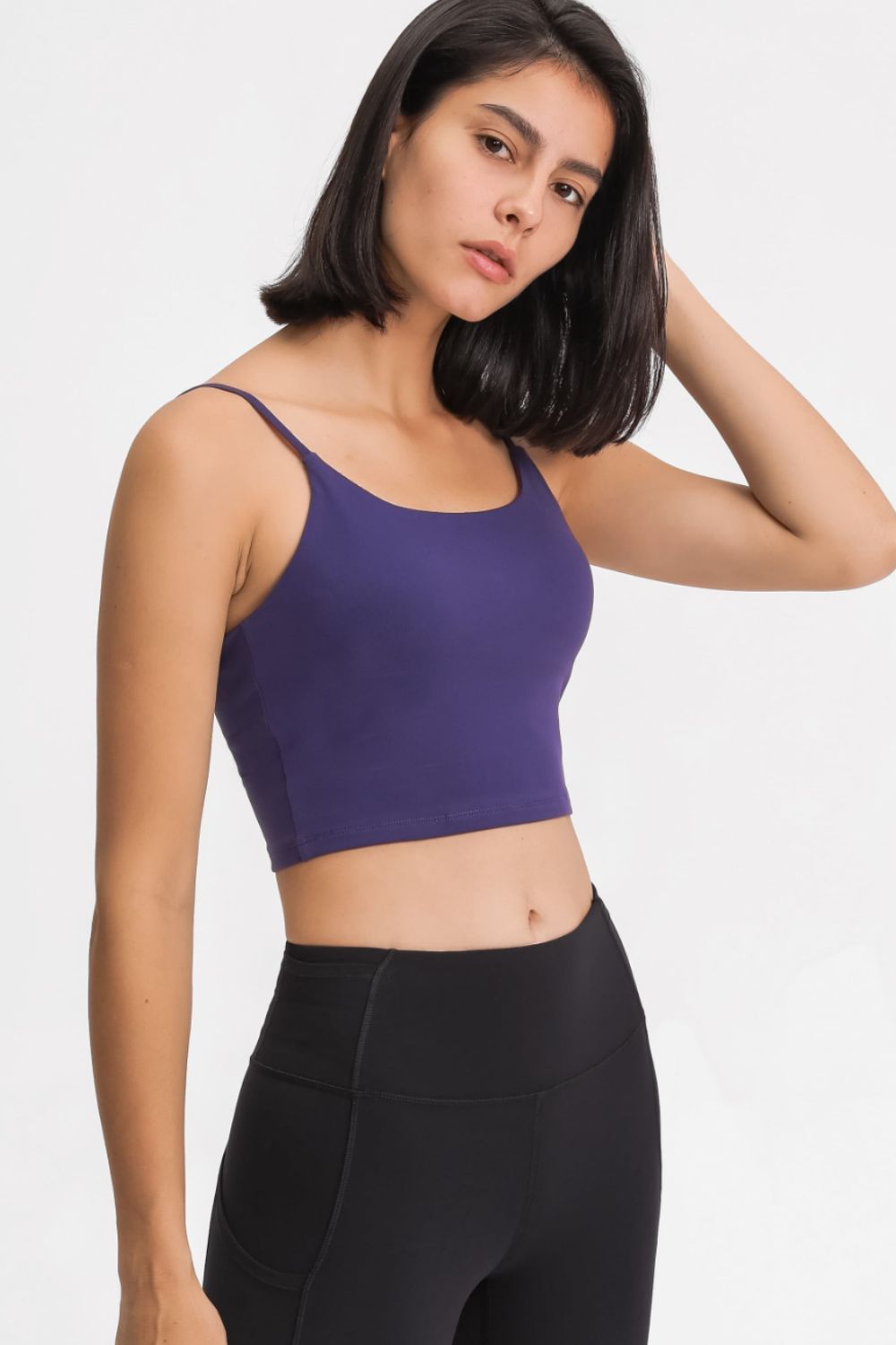 Feel Like Skin Scoop Neck Sports Cami - XathletiX