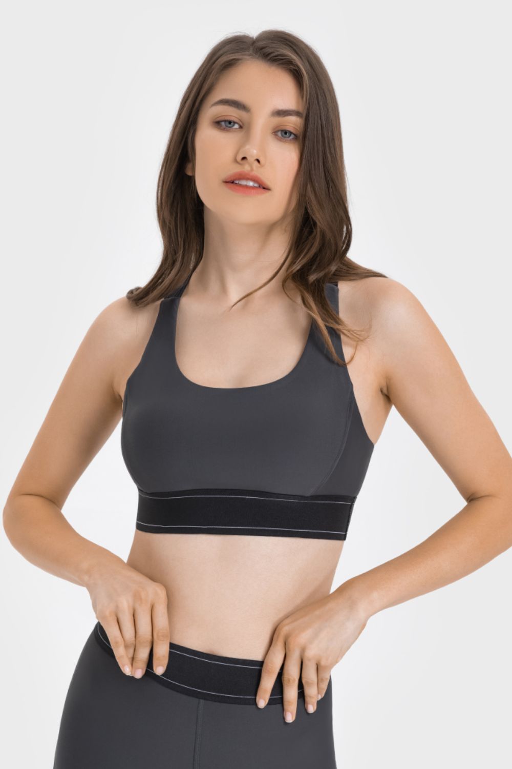 Contrast Sports Bra - XathletiX