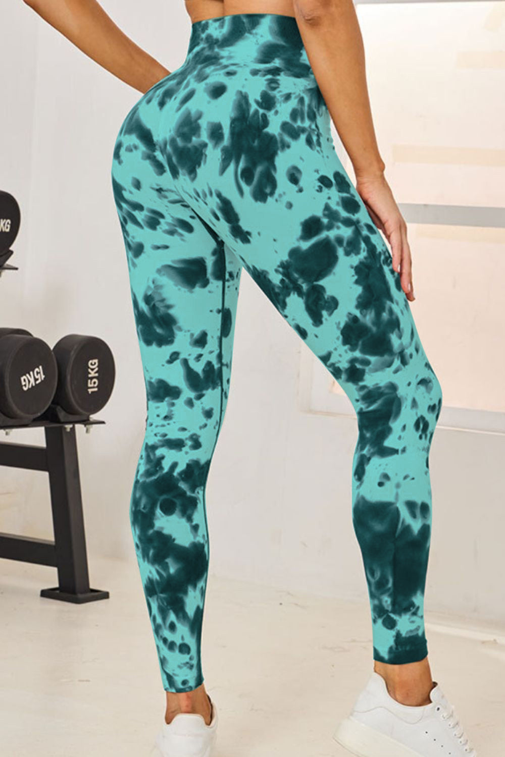 Tie-Dye High Waist Active Leggings - XathletiX