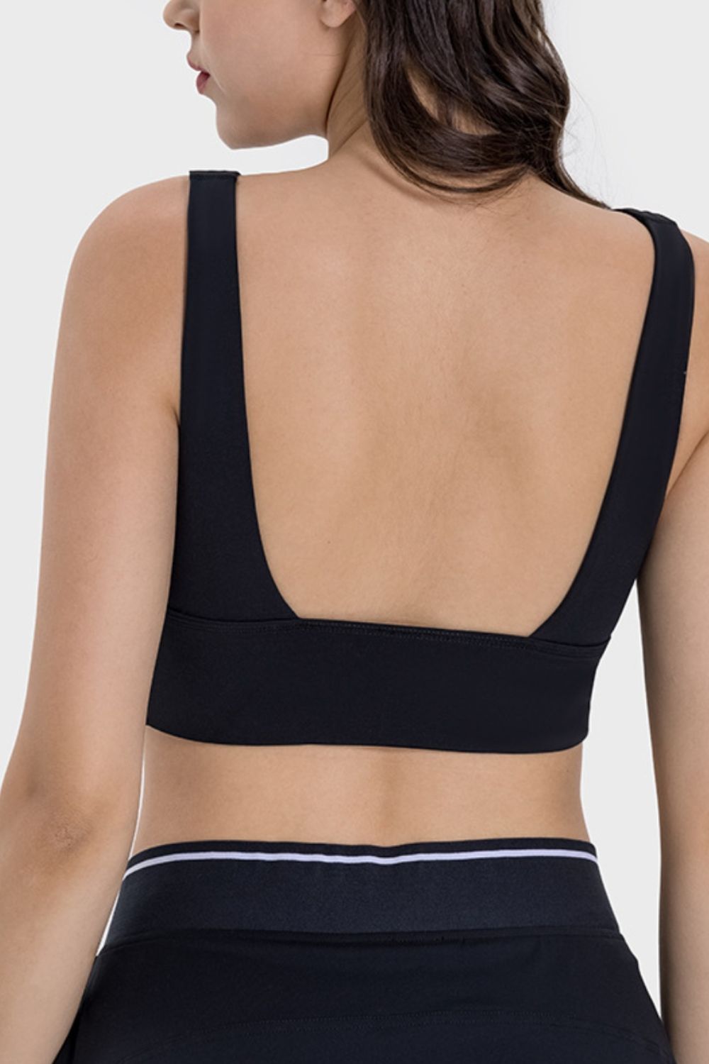 Backless Wide Strap Active Bra - XathletiX