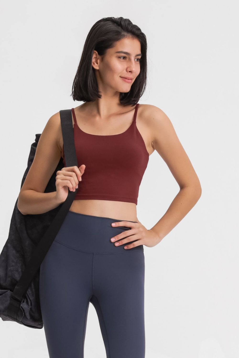 Feel Like Skin Scoop Neck Sports Cami - XathletiX