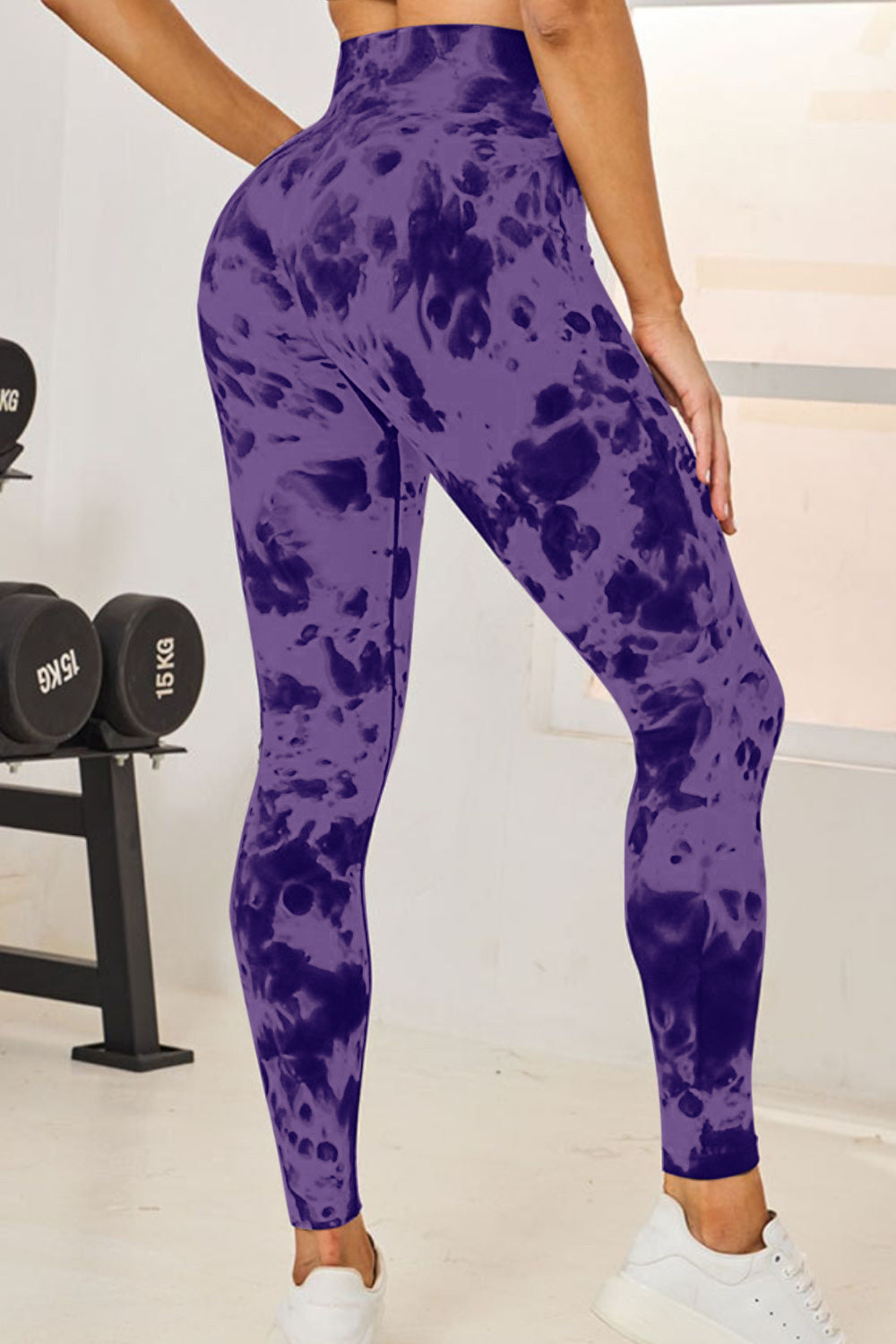 Tie-Dye High Waist Active Leggings - XathletiX