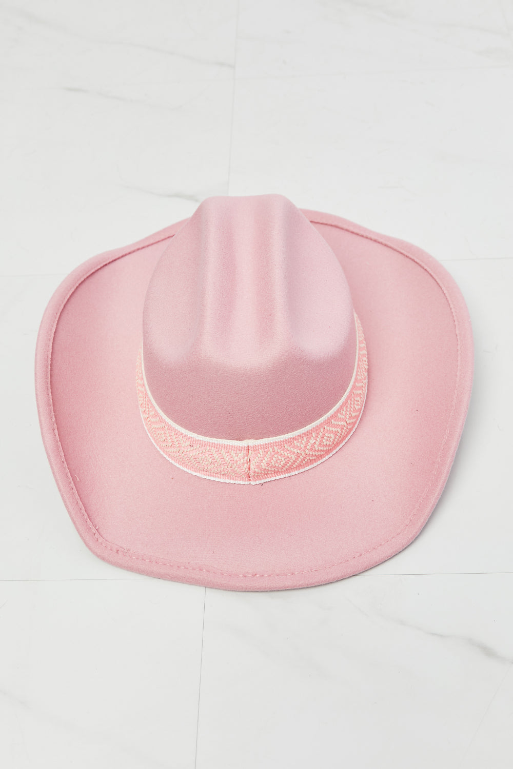 Fame Western Cutie Cowboy Hat in Pink - XathletiX