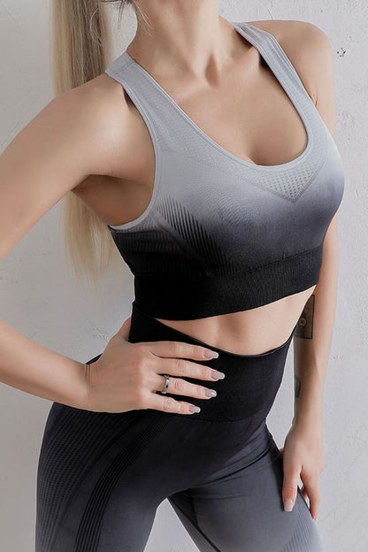 Gradient Sports Bra and Leggings Set - XathletiX