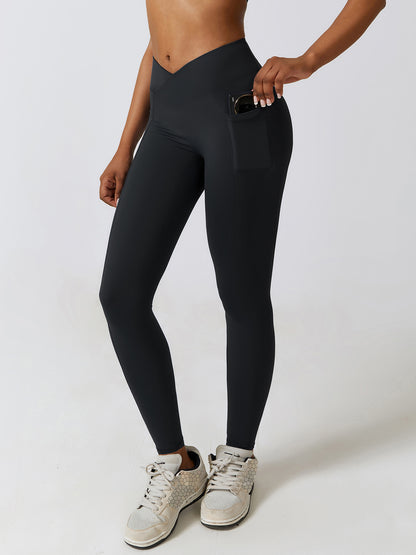 Wide Waistband Active Leggings