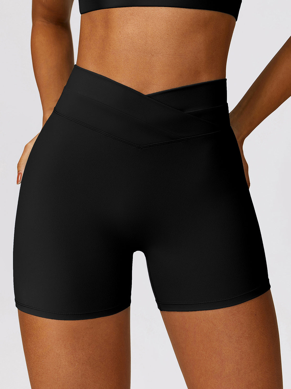 High Waist Active Shorts - XathletiX