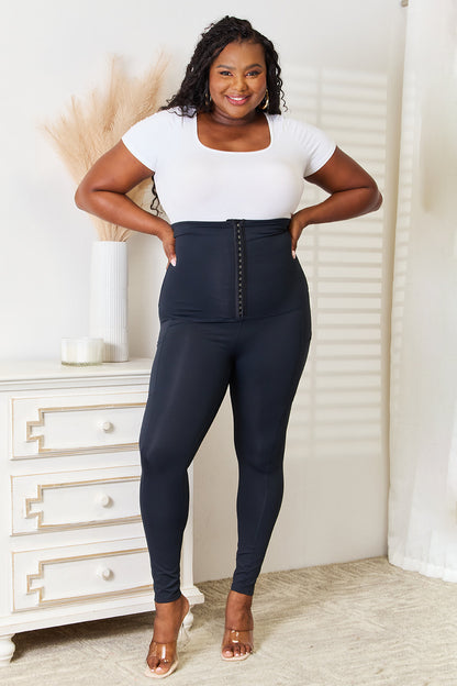 Heimish Full Size Waist Trainer Corset Leggings - XathletiX