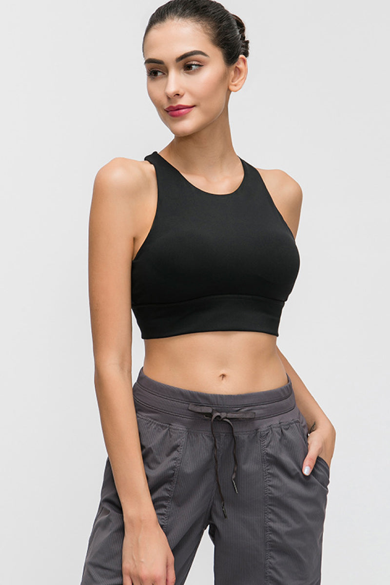 Halter Keyhole Sports Bra