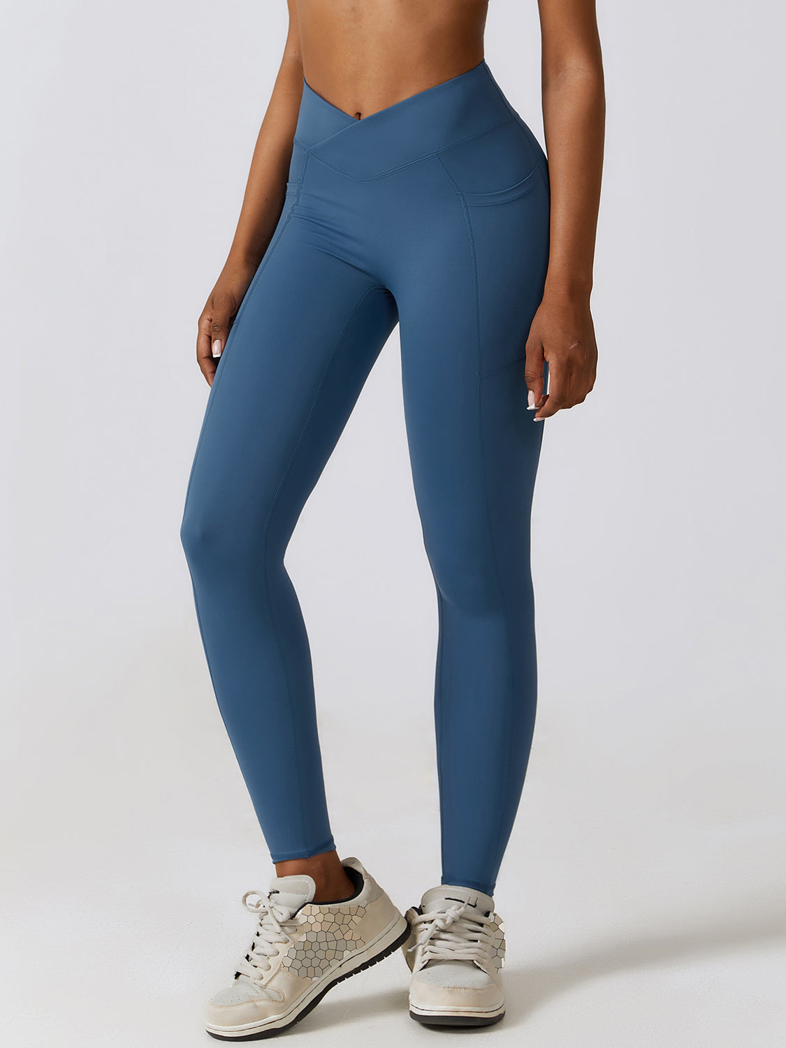 Wide Waistband Active Leggings