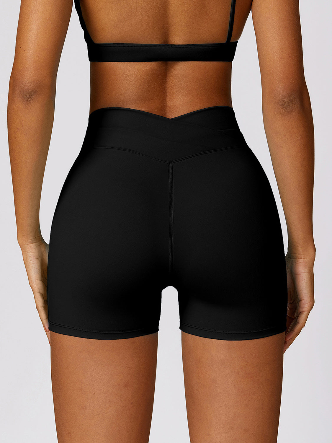 High Waist Active Shorts - XathletiX