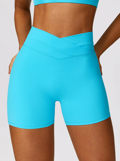 High Waist Active Shorts - XathletiX