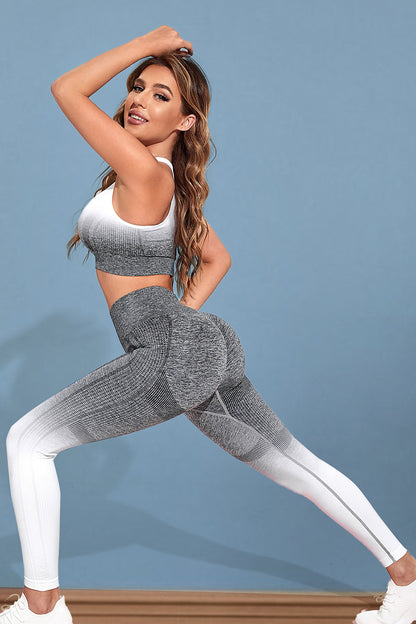 Gradient Sports Tank and Leggings Set