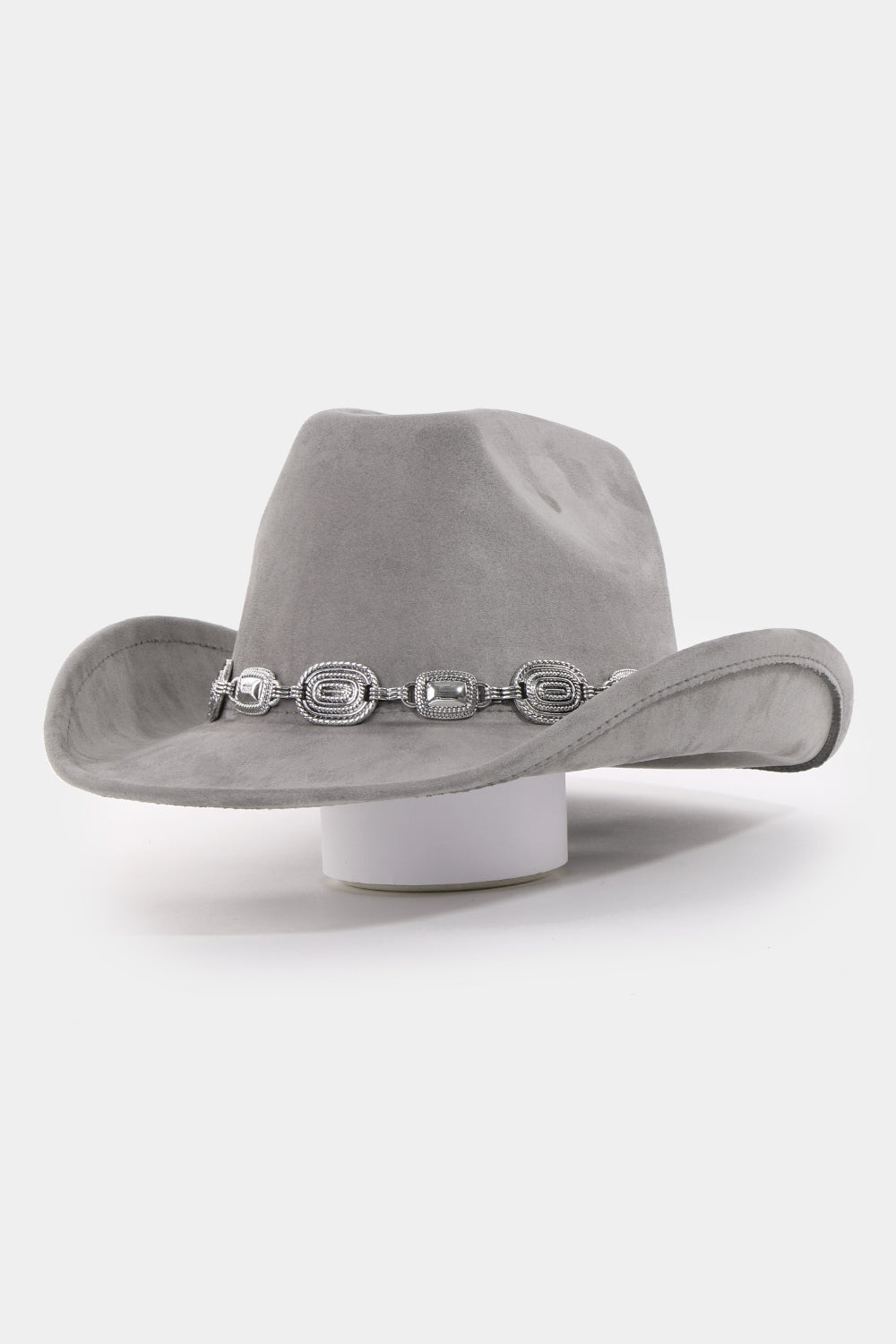 Fame Metal Trim Cowboy Hat - XathletiX