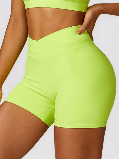 High Waist Active Shorts - XathletiX